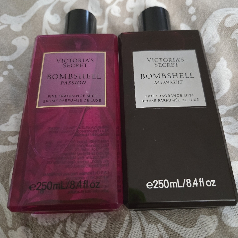Victoria's Secret Bombshell Passion And Bombshell Midnight Duo NEW